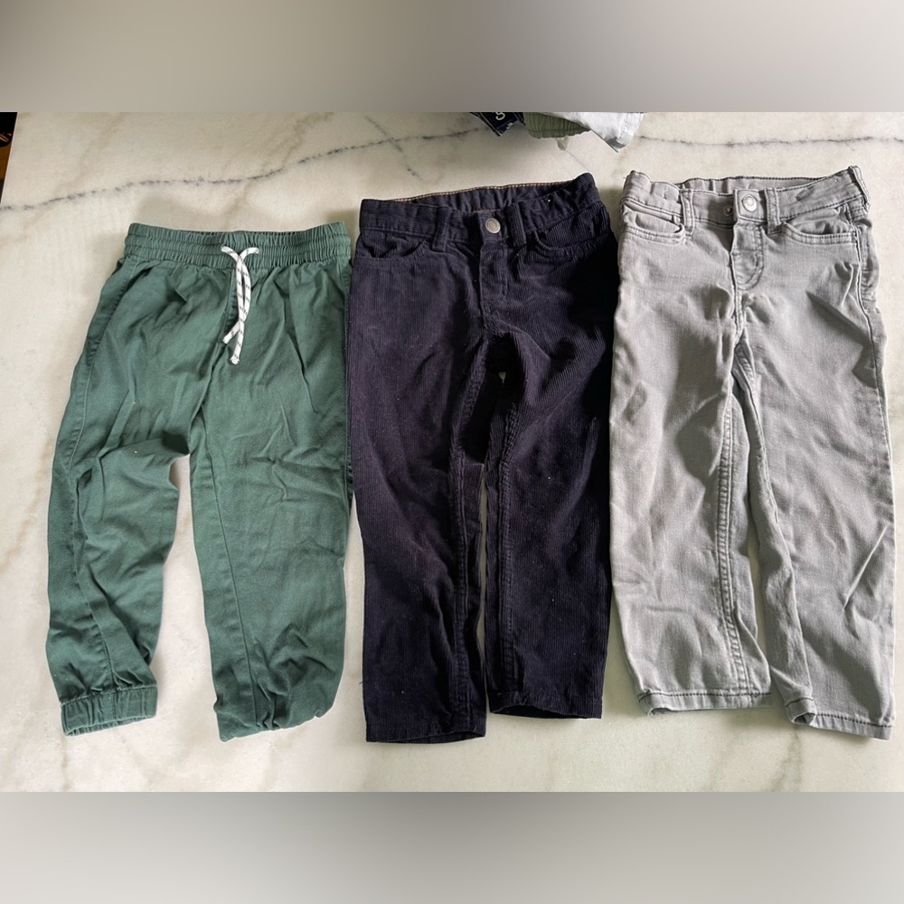 3 Pairs H & M pants